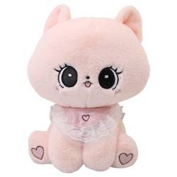 Gatita Angorita Rosa Con Sonido Extra Gde