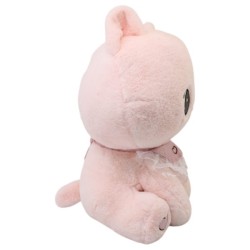 Gatita Angorita Rosa Con Sonido Extra Gde