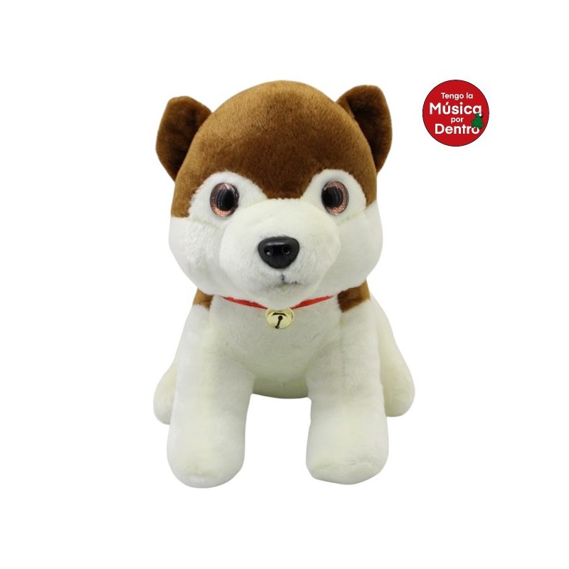 Perro Husky Vail Cafe Grande Con Sonido