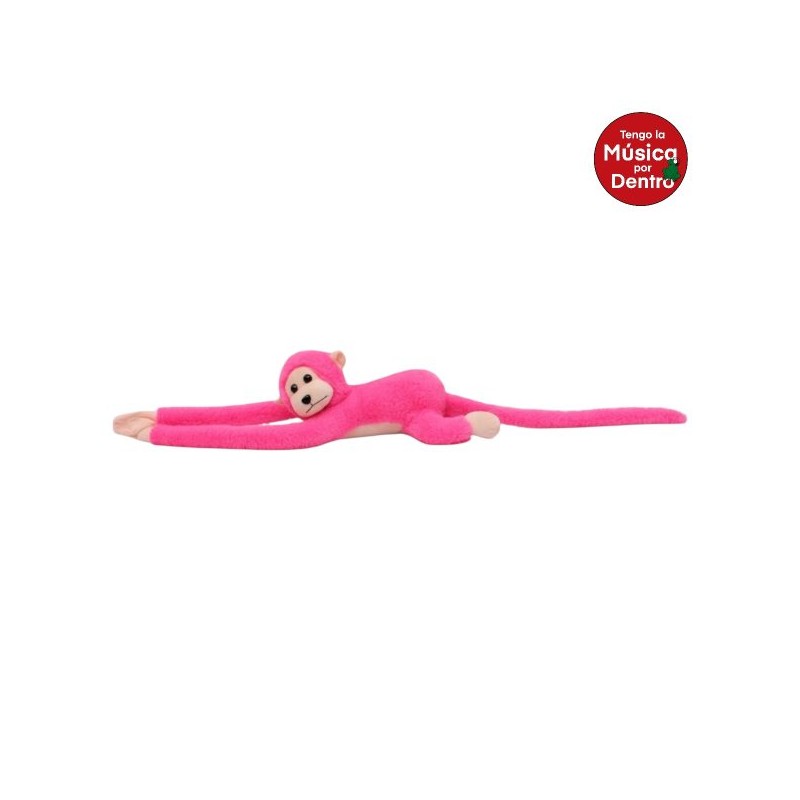 Chango Pingorito Rosa Mexicano Con Sonido Gde