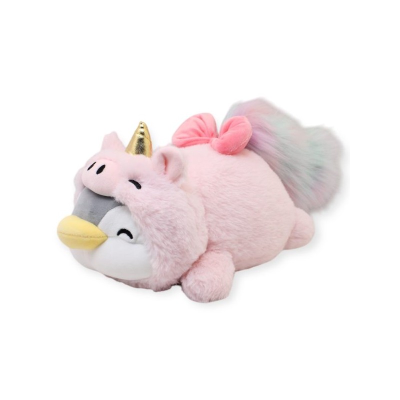 Pingüino Unicornis Rosa Gde