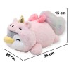 Pingüino Unicornis Rosa Gde