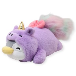 Pingüino Unicornis Morado Gde