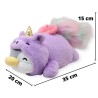 Pingüino Unicornis Morado Gde
