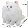 Gato Sponchy Blanco Con Sonido Gde