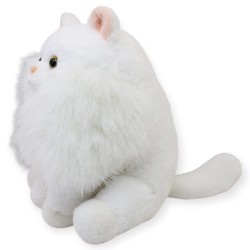 Gato Sponchy Blanco Con Sonido Gde