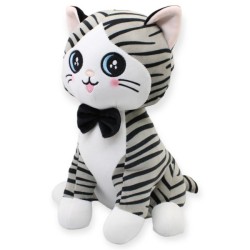 Gato Mauroof Gris Con Sonido Gde