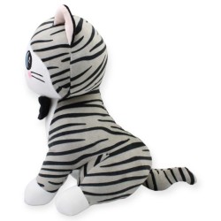 Gato Mauroof Gris Con Sonido Gde