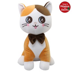 Gato Mauroof Calicó Con Sonido Gde