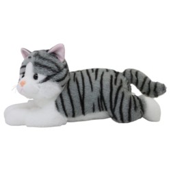 Gato Echado Ronroneti Taby Extra Gde Con Sonido