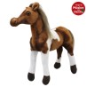 Caballo Velocity Pinto Oscuro Gde Con Sonido