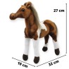Caballo Velocity Pinto Oscuro Gde Con Sonido