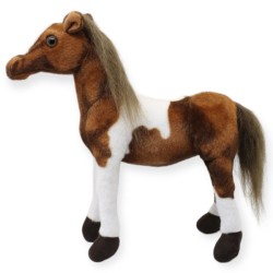 Caballo Velocity Pinto Oscuro Gde Con Sonido