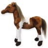 Caballo Velocity Pinto Oscuro Gde Con Sonido