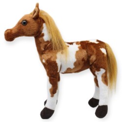 Caballo Velocity Pinto Claro Gde Con Sonido