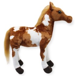 Caballo Velocity Pinto Claro Gde Con Sonido