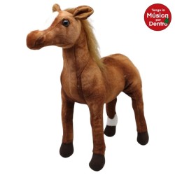 Caballo Herradura Café Gde Con Sonido