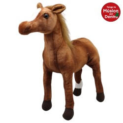 Caballo Herradura Café Gde Con Sonido
