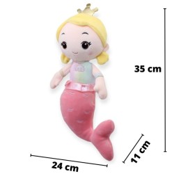 Sirena Mermelady Fucsia Gde