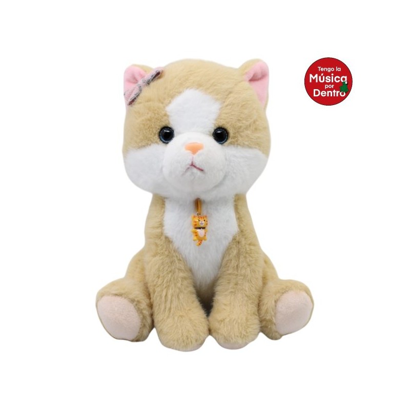 Gato Katower Miel Con Sonido Gde