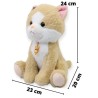 Gato Katower Miel Con Sonido Gde