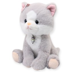 Gato Katower Gris Con Sonido Gde