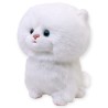 Gato Bolichon Blanco Con Sonido Med