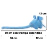 Elefante Yardita Azul Ch