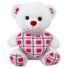 Oso Corazón Cuadry Blanco Med