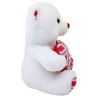 Oso Corazón Cuadry Blanco Med