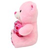 Osa Corazón Cuadry Rosa Med