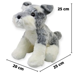Perro Schnauzer Con Sonido Gde