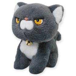 Gato Refunfuñon Gris Gde