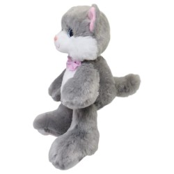 Gato Patufus Gris Con Sonido Gde