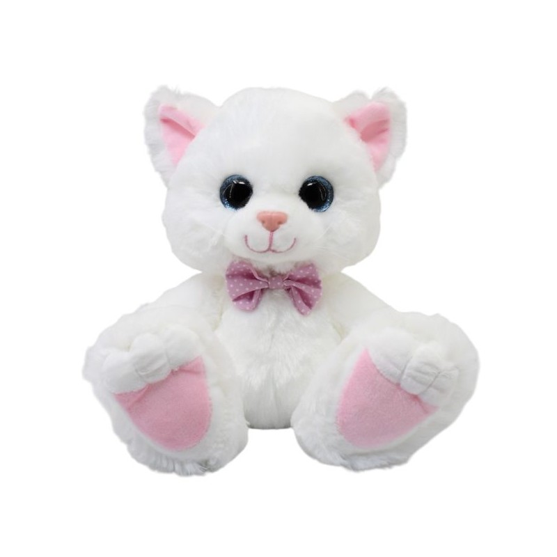 Gato Patufus Blanco Con Sonido Gde