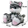 Gato Patufus Atigrado Con Sonido Gde