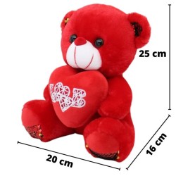 Oso Diamante Rojo Med