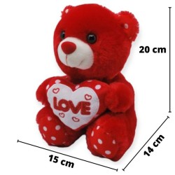 Oso Amory Rojo Ch