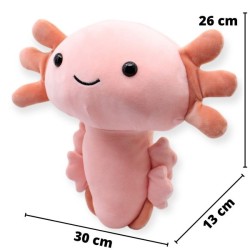 Ajolote Axolotl Rosa Med