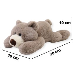 Oso Echado Hueby Cocoa Gde