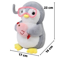 Pingüino Buzo Rosa Med