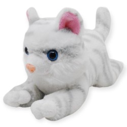 Gato Maguru Gris Con Sonido Gde