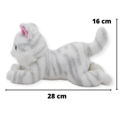 Gato Maguru Gris Con Sonido Gde