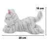 Gato Maguru Gris Con Sonido Gde