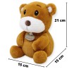 Oso Bearlington Miel Med