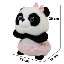 Panda Panchetita Rosa Med