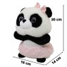 Panda Panchetita Rosa Med