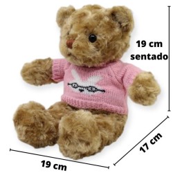 Oso Sueky Rosa Med