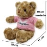 Oso Sueky Rosa Med