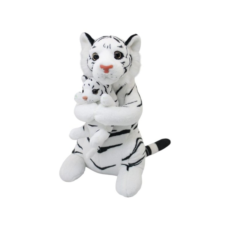Tigre Blanco Con Cría Magnum